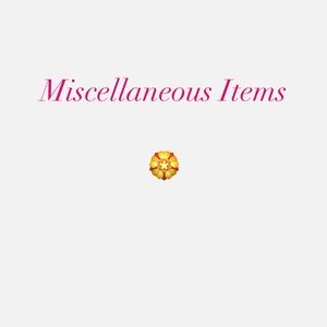 Miscellaneous for sale here